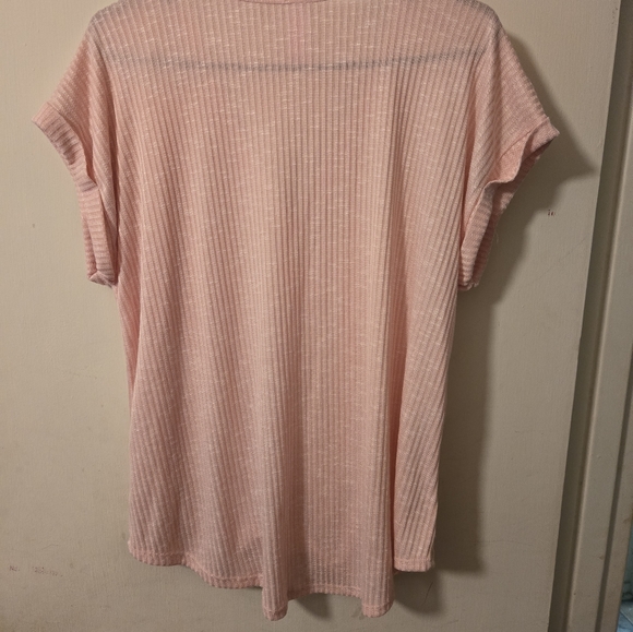 No Boundaries V Neck Button Up Shirt - Picture 4 of 5